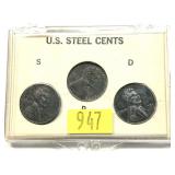 Steel cent collection