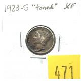 1923-S Mercury dime