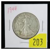 1944 Walking Liberty half dollar