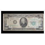 $20 Federal Reserve note series of 1950C