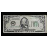 $50 Federal Reserve note series of 1934
