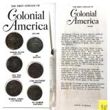 Colonial America reproduction coin set