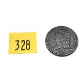 1828 half cent