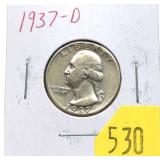 1937-D Washington quarter
