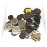 Lot, Canadian coins, face value $32.30