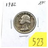 1932 Washington quarter