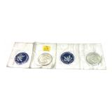 x2- 1971 Eisenhower dollars -x2 dollars -Sold by