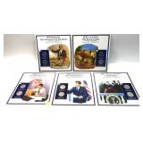 J.F.K. half dollar Commemorative set, 5 pcs.