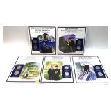 J.F.K. half dollar Commemorative set, 5 pcs.