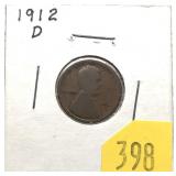 1912-D Lincoln cent