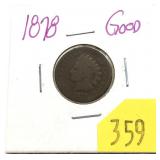 1878 Indian Head cent