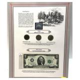 Nickel and $2 note set