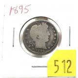 1895 Barber quarter