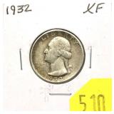 1932 Washington quarter