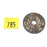 1951 East African 10 cents
