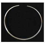 Sajen sterling silver collar, 20.2 grams