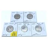 x5- 2016-S Proof quarters, -x5 quarters,