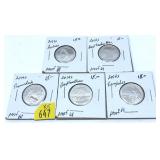 x5- 2014-S Proof quarters, -x5 quarters,