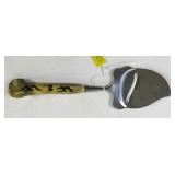 Cheese Plane, probably stainless steel, w/ Stag