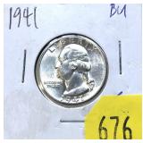 1941 Washington quarter, Unc.
