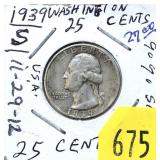 1939-S Washington quarter