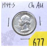 1944-S Washington quarter