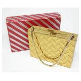 Vintage double evening purse,ca. 1958: one side