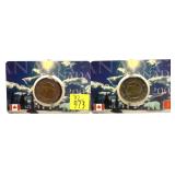 x2- 2001 Canadian $2 coins, -x2 coins, Sold by the