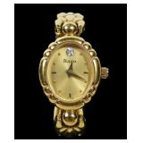 Bulova 97P68 6.25" ladies quartz wrist watch with