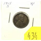 1915-S Lincoln cent