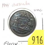 1944 Australian florin