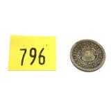 1919 Costa Rican 5 cents