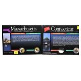 Painted Massachusetts quarter set