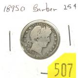 1895-O Barber quarter