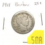 1911 Barber quarter