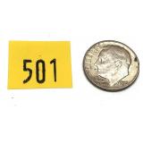 1957 Roosevelt dime