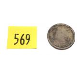1863 Civil War token