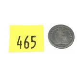 1845 half dime
