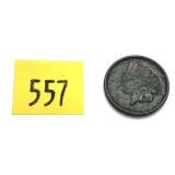 1863 Civil War token