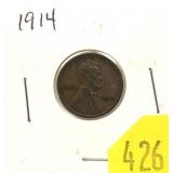 1914 Lincoln cent