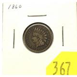 1860 Indian Head cent