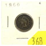 1860 Indian Head cent