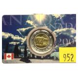 2001 Canadian 2 dollars