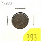 1888 Indian Head cent