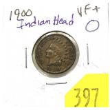 1900 Indian Head cent