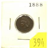 1888 Indian Head cent
