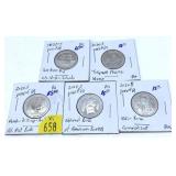 x5- 2020-S Proof quarters, -x5 quarters,