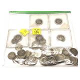 x60- Dimes, 90% silver, -x60 dimes, Sold by the