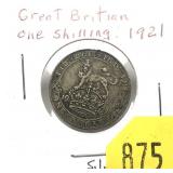 1921 British shilling