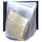 Lot, Late 1800ï¿½s-Early 1900ï¿½s used checks,